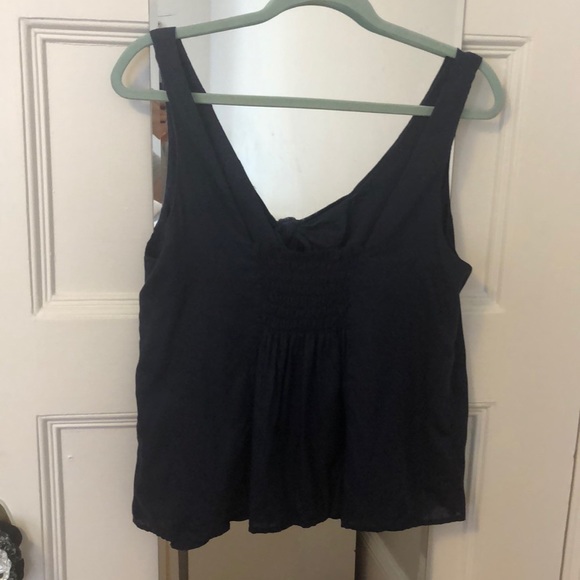 Maeve Anthropologie top size S navy - Picture 2 of 4